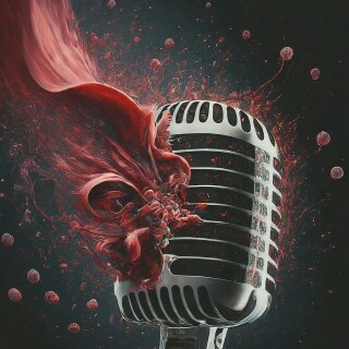 image fx create music microphone colour monochrome and (3)