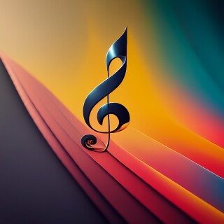 image fx create music note colour gradient and colour (24)